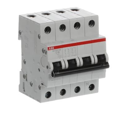 2CDS213103R0164 SH203-C16NA 4X16A 6KA C Otomat 3P+N