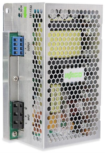 WAGO 787-1732  Anahtarlamalı Mod Güç Kaynağı Eco 1 Fazlı 24VDC Çıkış Gerilimi 10A Çıkış Akımı DC-OK LED