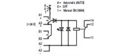 WAGO 789-329   Röle modülü; Nominal giriş gerilimi: 24 VDC; 1 değişken kontak; Sınırlayıcı sürekli akım: 12 A; lamba yükleri için; Manuel/Kapalı/Oto anahtarı; Kırmızı durum göstergesi; Modül genişliği: 18 mm