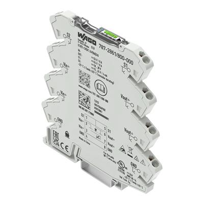 WAGO 787-2861/800-000 Elektronik Devre Kesici 1 Kanallı 24VDC Giriş Gerilimi 8A Sinyal Kontağı