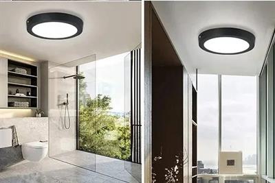 CT-5235B 18W 6400K BEYAZ IŞIK SIVA ÜSTÜ LED ARMATÜR SİYAH KASA