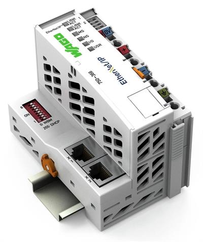 WAGO 750-366   Fieldbus Kuplörü ETHERNET 4.Nesil DLR