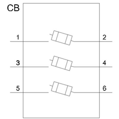 3NP1143-1DA10 250A 3P NH-BIÇAKLI Sigortalı Yük Ayırıcı Boy 0/1 Önden Tespitli