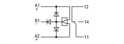 WAGO 288-380   İki Durumlu Röle Modülü Nominal Giriş Gerilimi 24VDC 1 Değişken Kontak Sınırlayıcı Sürekli Akım 6A Modül Genişliği 21mm 2.50mm² Gri