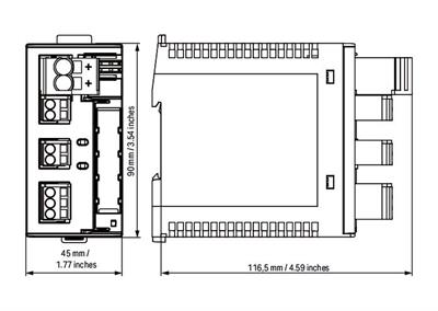 WAGO 787-1662/004-1000  Elektronik Devre Kesici 2 Kanallı 24VDC Giriş Gerilimi 3.8A Aktif Akım Sınırlaması NEC Sınıf 2 İletişim Yeteneği