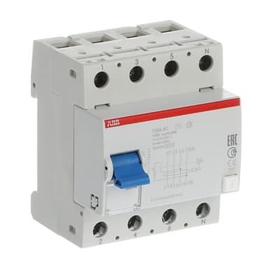 2CSF204001R1950 F204AC-125/0.03 4X125A 30mA KAK Röle F200 AC Tipi