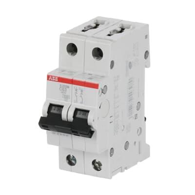 2CDS272001R0634 S202M-C63 2X63A 10KA C Otomat 2P