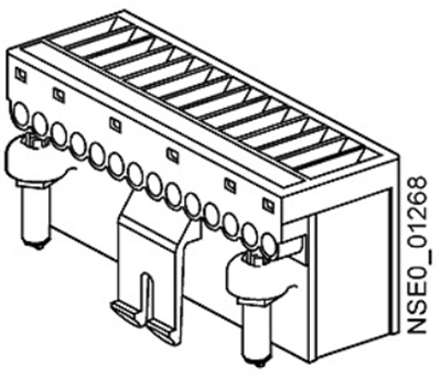 3WL9111-0AB03-0AA0 Kumanda Devresi Fişi (X5 - X7 - X8) 3WL Sabit ve Çek için