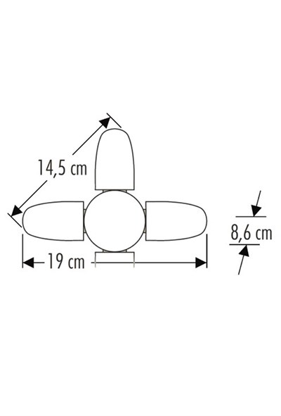 CT-1151 30W 3200K PERVANE AMPUL (GÜNIŞIĞI)