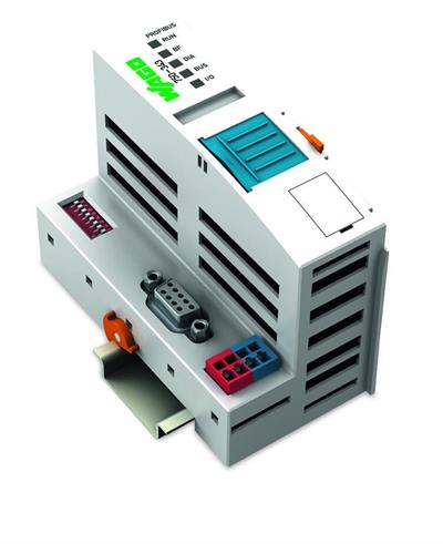 WAGO 750-343   PROFIBUS DP Fieldbus Kuplörü 12 MBd ECO