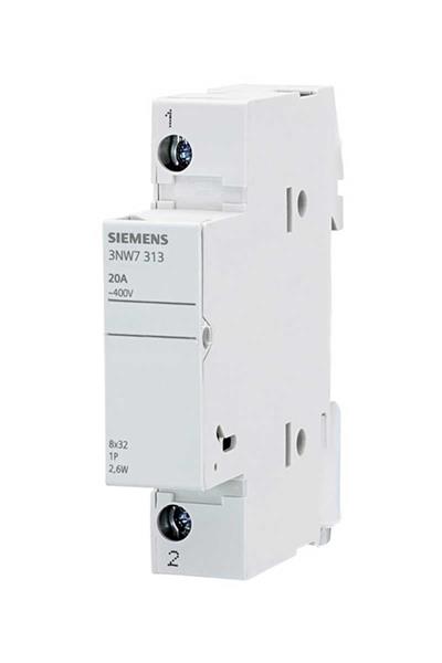 3NW7313 20A 1P Silindirik (Kartuş) SİGORTA Yuvası Ölçü 8X32