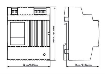 WAGO 787-1012  Anahtarlamalı Mod Güç Kaynağı Kompakt 1 Fazlı 24VDC Çıkış Gerilimi 2.5A Çıkış Akımı