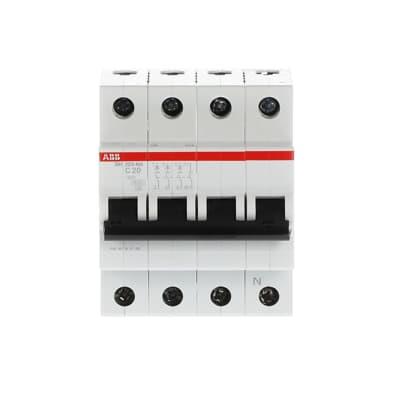 2CDS213103R0204 SH203-C20NA 4X20A 6KA C Otomat 3P+N