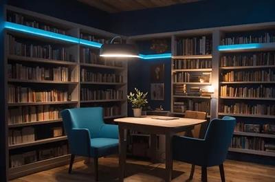 CT 4484 10 ÇİPLİ İÇ MEKAN MAVİ ŞERİT LED (5mt)