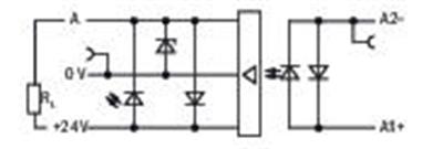 WAGO 859-702   Optokuplör Modülü Nominal Giriş Gerilimi 5VDC Çıkış Gerilimi Aralığı 0 - 24VDC Sınırlayıcı Sürekli Akım 0.5A Frekans 10 kHz Modül Genişliği 6mm Gri