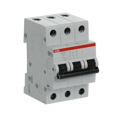 2CDS213001R0204 SH203-C20 3X20A 6KA C Otomat 3P