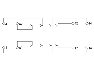 7760056106 FS 2CO 2 Kontak Röle Soketi