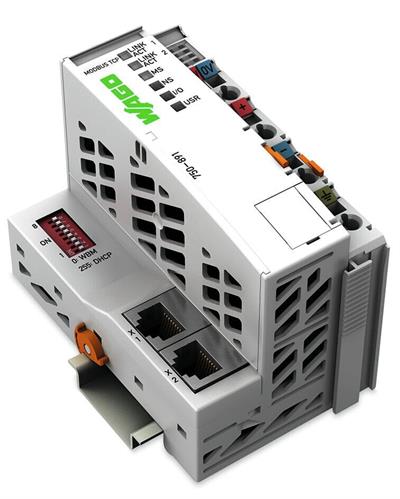 WAGO 750-891 Kontrolör MODBUS 4.Nesil 2xETHERNET