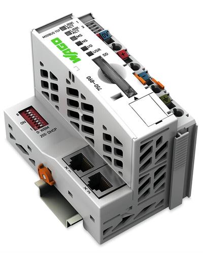 WAGO 750-890  Kontrolör MODBUS 4.Nesil 2x ETHERNET SD Ethernet Kartı