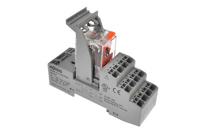 WAGO 858-507   Röle Modülü Nominal Giriş Gerilimi 115VAC 4 Değişken Kontak Sınırlayıcı Sürekli Akım 5A Manuel Çalıştırmalı Kırmızı Durum Göstergesi Modül Genişliği 31mm