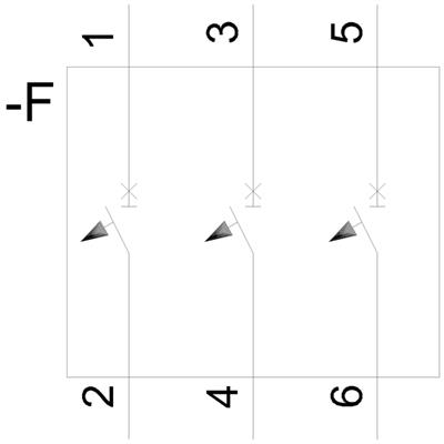 5SL6302-7 3X2A 6KA C Otomat 3Faz