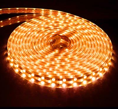 CT-4556 ÜÇ ÇİP ŞERİT LED 220V AMBER (100mt)