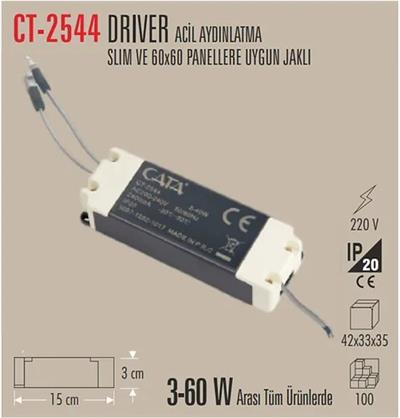 CT-2544 ACİL AYDINLATMA DRİVER
