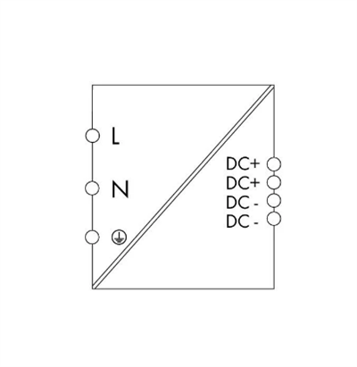 Wago 787-1721 1 faz Giriş AC 100V 250V 12VDC/8A Standart Epsitron Güç Kaynağı
