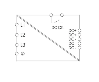 Wago 787-738 3 faz Giriş AC 325V 575V24 VDC/6.25A Standart Epsitron Güç Kaynağı