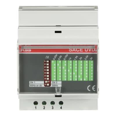 1SDA051361R1 UVD ELECTRONIC TIME DELAY 220...250V AC-DC FOR UNDERVOLTAGE RELEASE