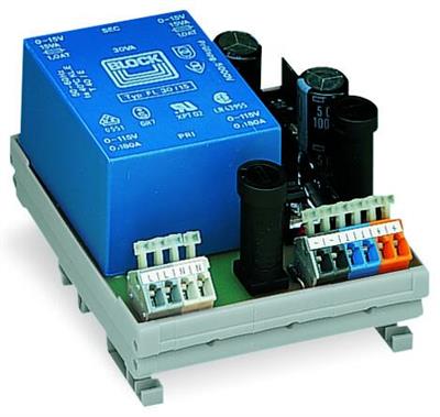 WAGO 288-815 Dengeli Güç Kaynağı Giriş Gerilimi 230VAC ±15 VDC Çıkış Gerilimi 2X0.5A Çıkış Akımı Montaj Taşıyıcısında 2.50mm²