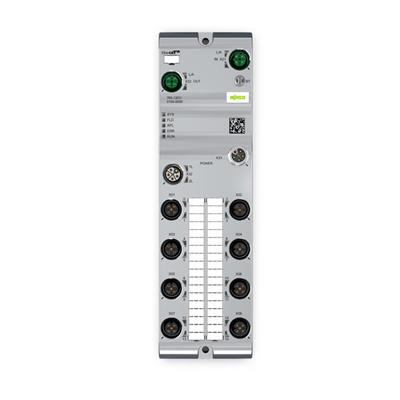 WAGO 765-1201/100-000   16 Kanallı Dijital Giriş EtherCAT 24 VDC 8xM12 Bağlantı WideLine
