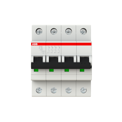 2CDS254001R0254 S204-C25 4X25A 6KA C Otomat 4P