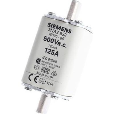 3NA3832 125A Boy 00 STEATİT(SERAMİK) NH-BIÇAKLI SİGORTA BUŞONU