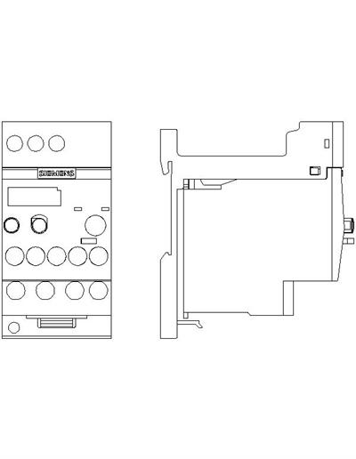 3RU2116-1HB1 5.5-8A Termik Röle Boy S00 Raya Montajlı