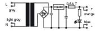 WAGO 288-808 Dengeli Güç Kaynağı Giriş Gerilimi 230 VAC 12 VDC Çıkış Gerilimi 0.5A Çıkış Akımı Montaj Taşıyıcısında 2.50mm²