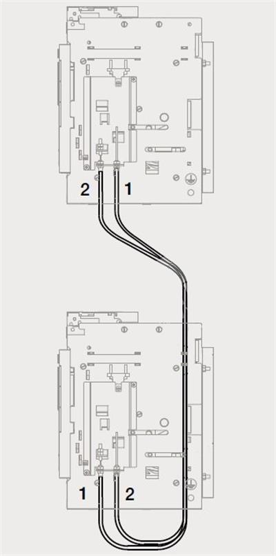 1SDA073885R1 E1.2...E6.2 3 ve 4 Kutuplu Kilitleme Kablosu - Dikey