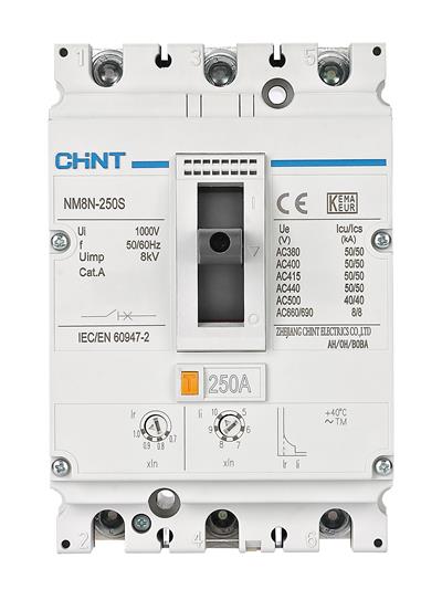 271172 NM8N-250S 3P 160A 50kA Termik Manyetik Ayarlı Devre Kesici 
