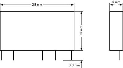 WAGO 857-157    Temel Röle Nominal Giriş Gerilimi 60VDC  1 Değişken Kontak Sınırlayıcı Sürekli Akım 6A  Altın Kontaklı Modül Genişliği 5mm  Modül Yüksekliği 15mm