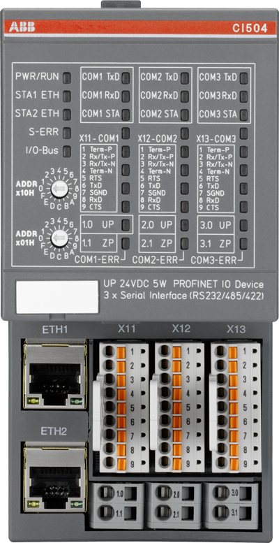 TU552-CS31  ARAYÜZ TERMİNAL ÜNİTESİ CS31 PROTOKOLÜ İÇİN YAYLI TERMİNALLER