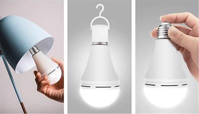 CT-4229 9W E27 DUYLU ŞARJLI LED AMPUL BEYAZ