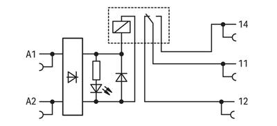 WAGO 857-359   Röle Modülü Nominal Giriş Gerilimi 24 - 230V AC/DC 1 Değişken Kontak Sınırlayıcı Sürekli Akım 6A Sarı Durum Göstergesi Modül Genişliği 6mm