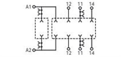 WAGO 788-100    Röle Soketi 1 Değişken Kontak 15mm Temel Röleler İçin Gri