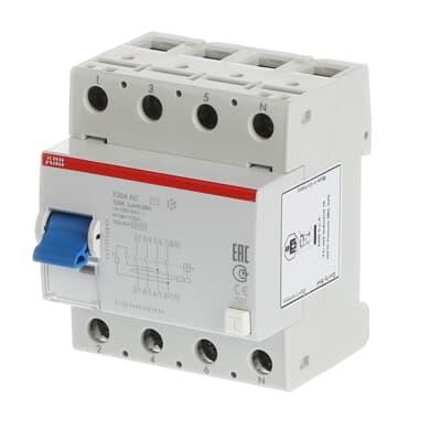 2CSF204001R1950 F204AC-125/0.03 4X125A 30mA KAK Röle F200 AC Tipi