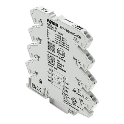 WAGO 787-3861/800-000  Elektronik Devre Kesici 1 Kanallı 24VDC Giriş Gerilimi 8A Sinyal Kontağı