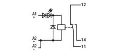WAGO 288-304   Röle Modülü Nominal Giriş Gerilimi 24VDC 1 Değişken Kontak Sınırlayıcı Sürekli Akım 6A Modül Genişliği 21mm 2.50mm² Gri