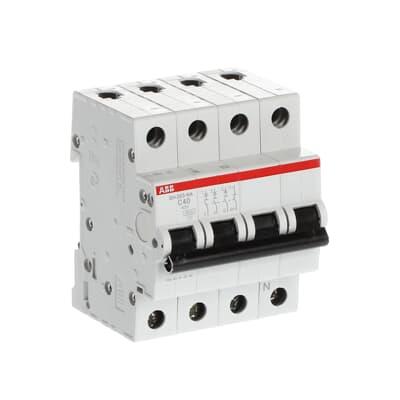 2CDS213103R0404 SH203-C40NA 4X40A 6KA C Otomat 3P+N