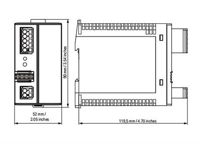 WAGO 787-1616/000-1000 Anahtarlamalı Mod Güç Kaynağı Klasik 1 Fazlı 24VDC Çıkış Gerilimi 3.8A Çıkış Akımı NEC Sınıf 2 DC OK Sinyali