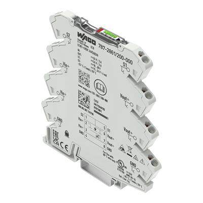 WAGO 787-2861/200-000 Elektronik Devre Kesici 1 Kanallı 24VDC Giriş Gerilimi 2A Sinyal Kontağı