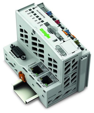 WAGO 750-8102/025-000  Kontrolör PFC100 2xETHERNET RS-232/-485 Geniş Sıcaklık